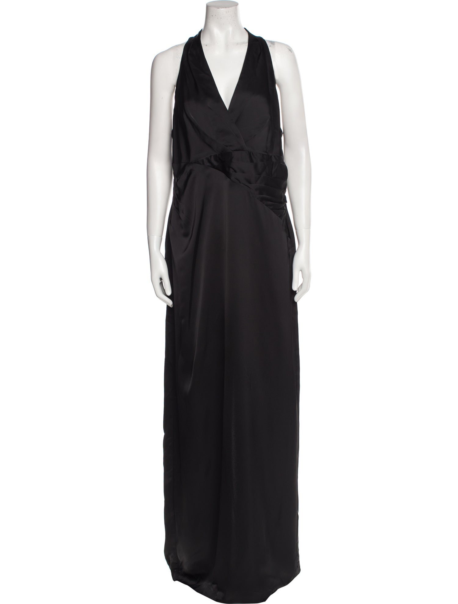 Lauren Ralph Lauren V-Neck Long Dress